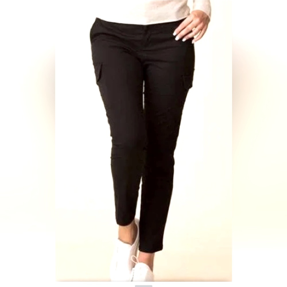 ATM Black skinny Cargo pants Size 2